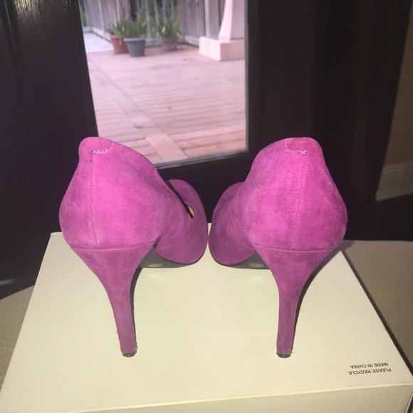 Jessica Simpson Fuchsia pumps - Picture 5 of 8